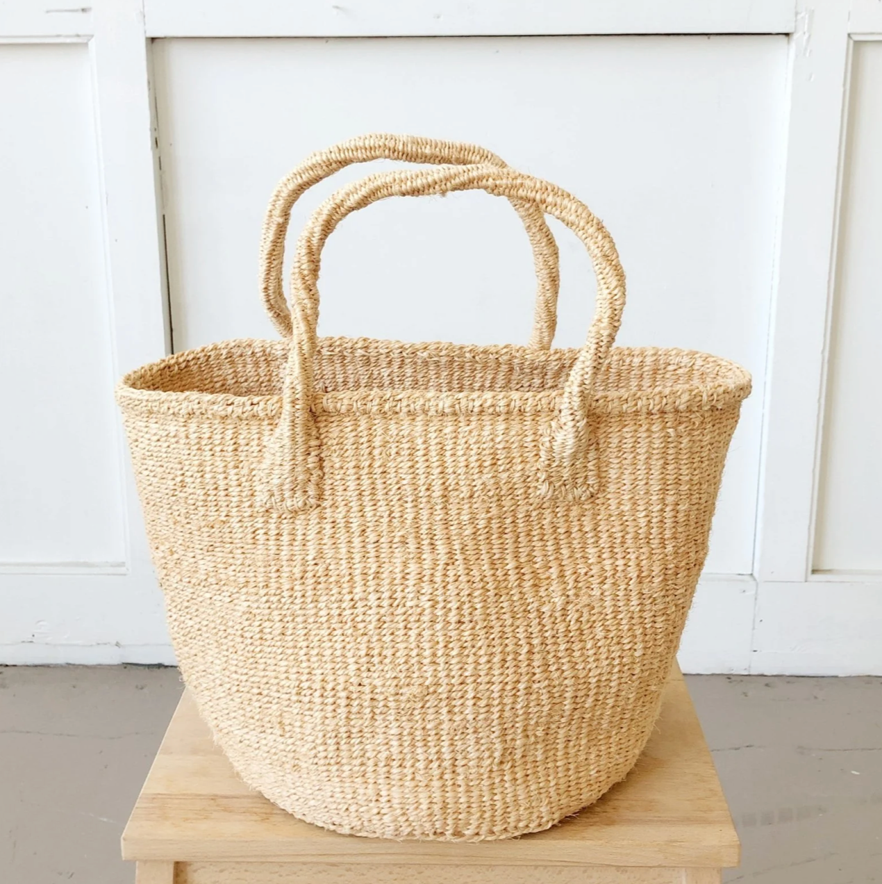 Handmade & Vintage Bucket Bags Sisal
