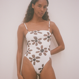 Chocolate Flower One Piece