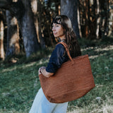 XL Sisal Tote in Canyon 