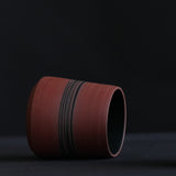 Red Stoneware Cup