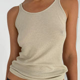 Rib Hemp Jersey Tank
