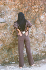 Cocoa Mid Rise Recycled Denim Jean