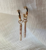 Biwa Pearl Earrings