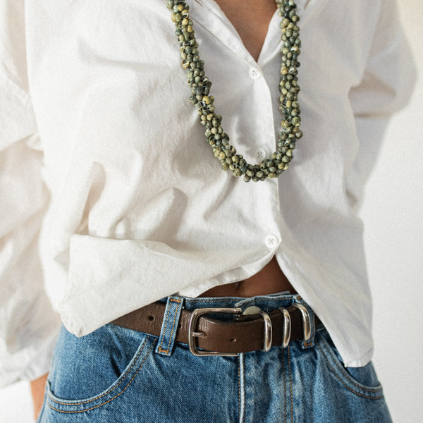NEW Clhei Loa BELT natural leather Loa – Driftwood Maui & Coast By Driftwood main image 4