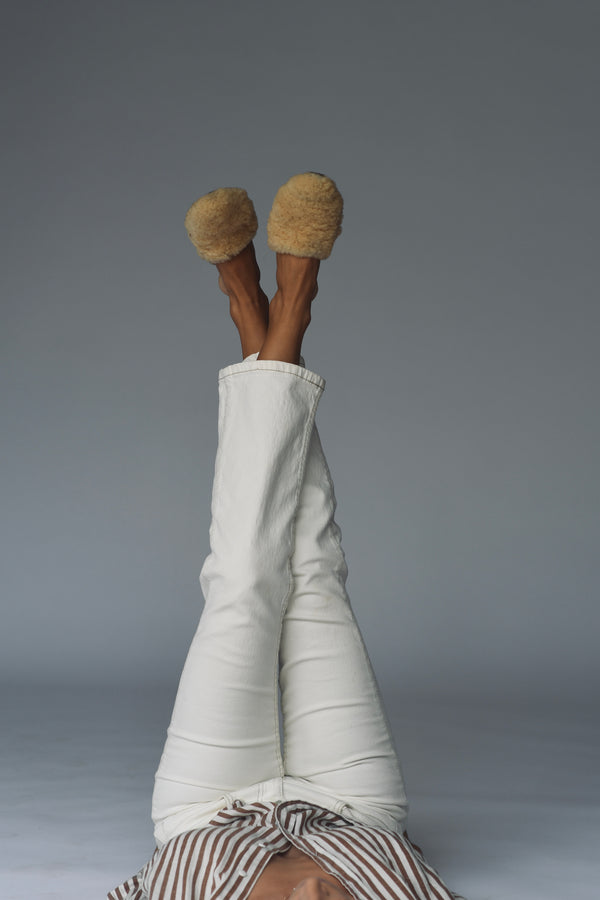 Catalina Shearling Mules