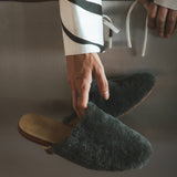 Catalina Shearling Mules