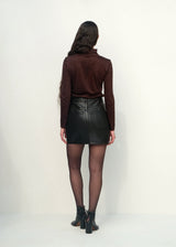 The Mini Rich Brown Lacquer