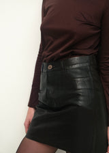 The Mini Rich Brown Lacquer