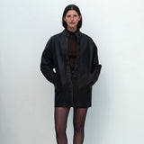 Okuda jacket Rich Brown Lacquer
