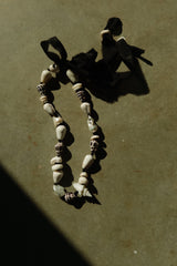 Shell and pearl necklace
