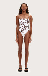 Chocolate Flower One Piece