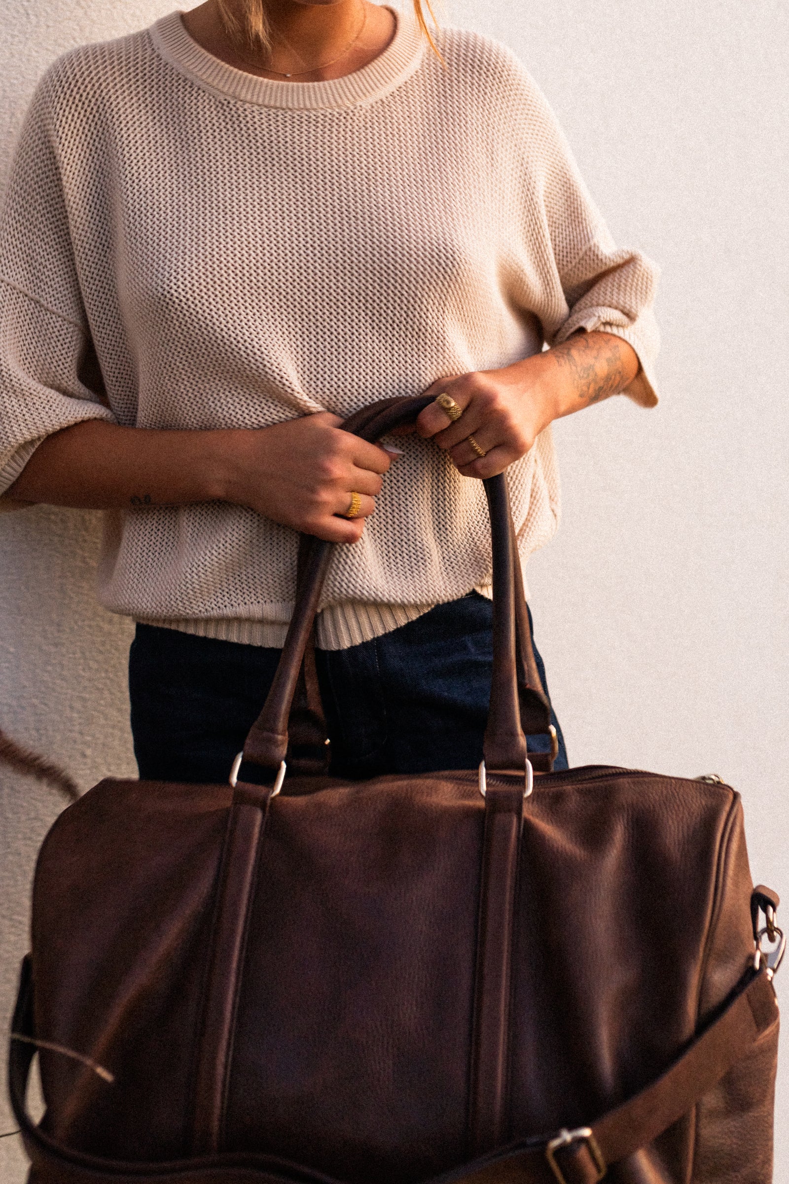 HANA LEATHER hot BACKPACK - COAL