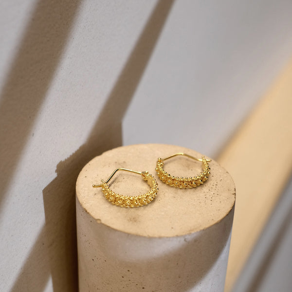 Amore Hoops by Solo Oro
