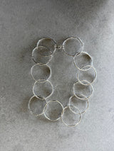 Silver chain necklace
