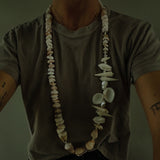 Puka and shell Lei