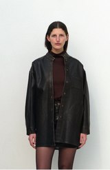 Okuda jacket Rich Brown Lacquer