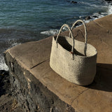 XL Sisal Tote in Cliffs