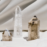 Natural Smoky Quartz Tower