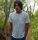 Hemp Pocket Tee | Natural