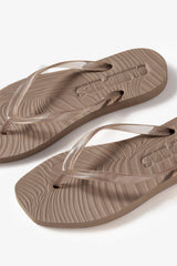 Sleepers Transparent Tapered Flip Flop