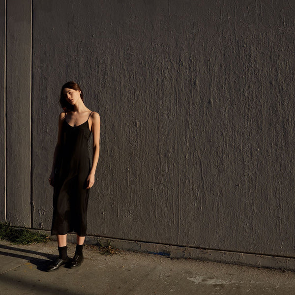 Slip dress - Japanese Cupro