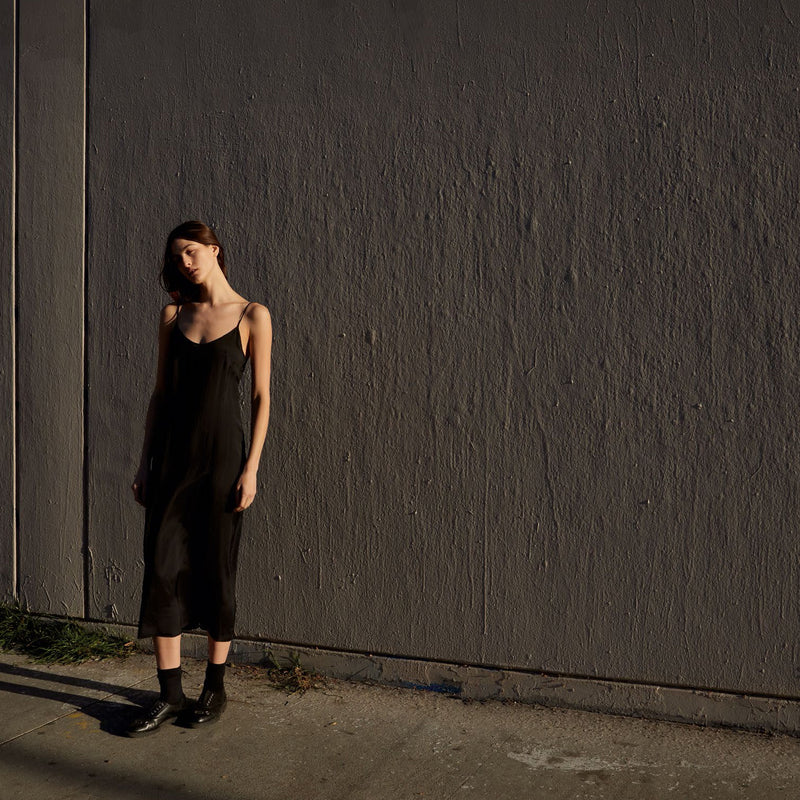 Slip dress - Japanese Cupro