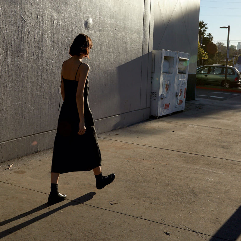 Slip dress - Japanese Cupro