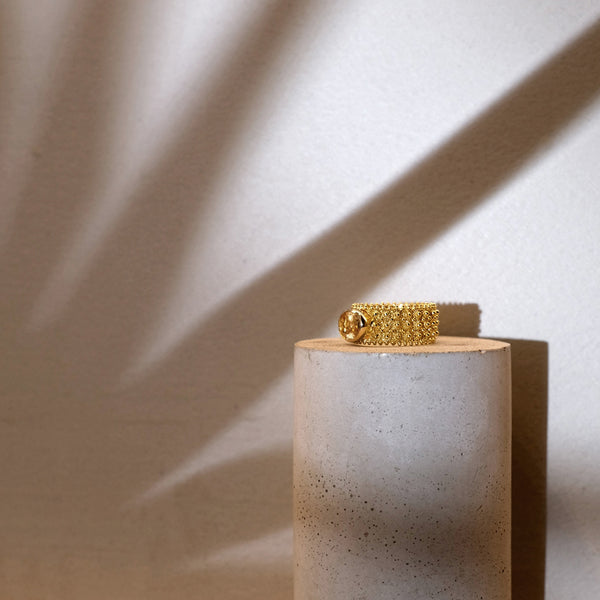 Grande Amore Topaz Ring by Solo Oro