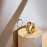 Grande Amore Topaz Ring by Solo Oro