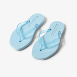 Sleepers Transparent Tapered Platform Flip Flop