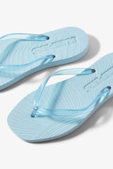 Sleepers Transparent Tapered Platform Flip Flop