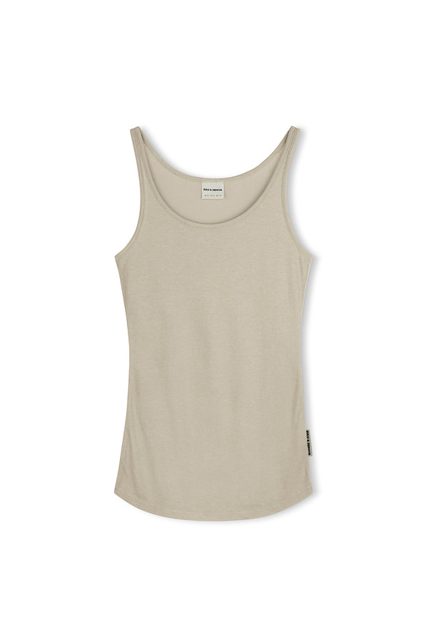 Rib Hemp Jersey Tank