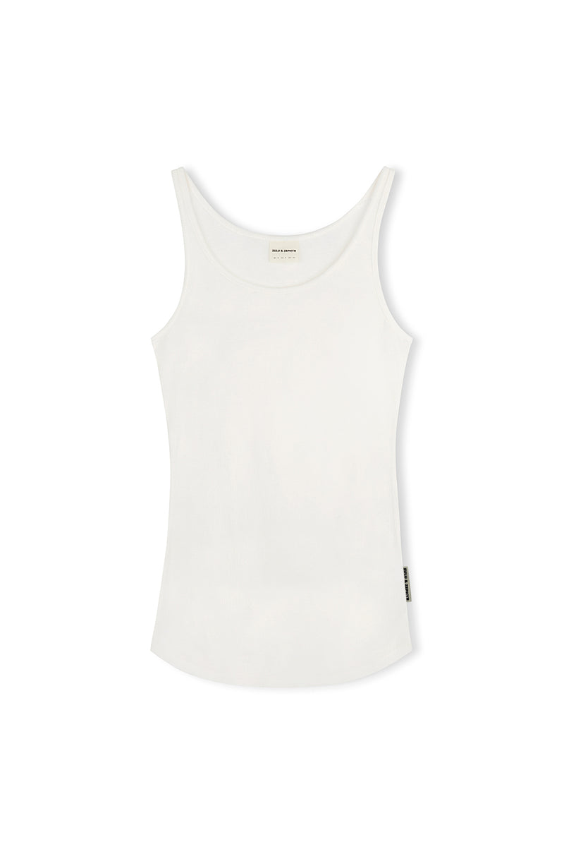 Rib Hemp Jersey Tank