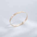 HIE ALOHA NUI BANGLE WITH DIAMONDS