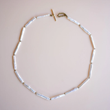 16" Biwa Pearl Necklace