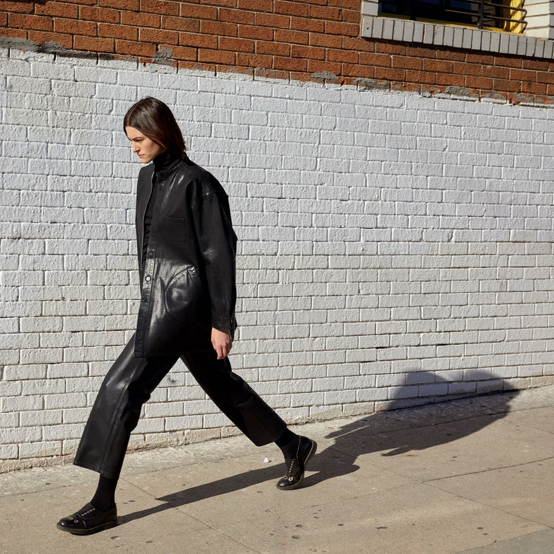 Okuda jacket Black Lacquer