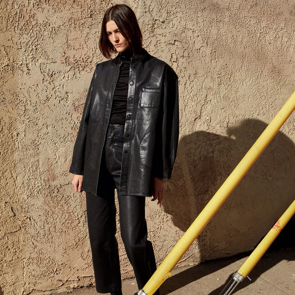Okuda jacket Black Lacquer