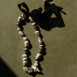 Shell and pearl necklace