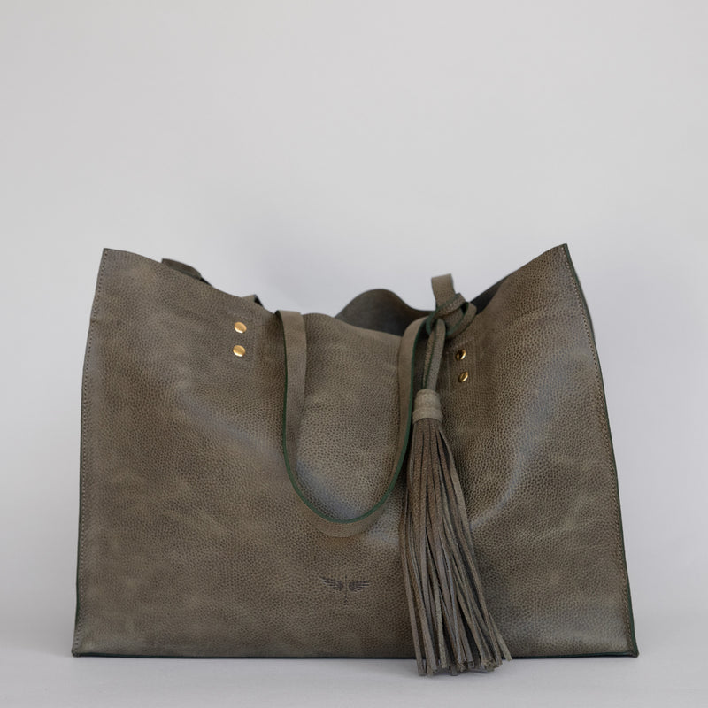 Pampa in Military leather